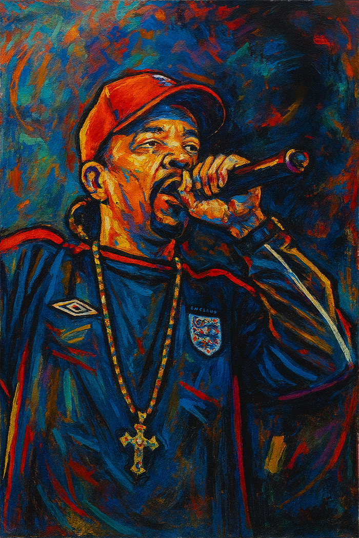 Ice-T performing in concert