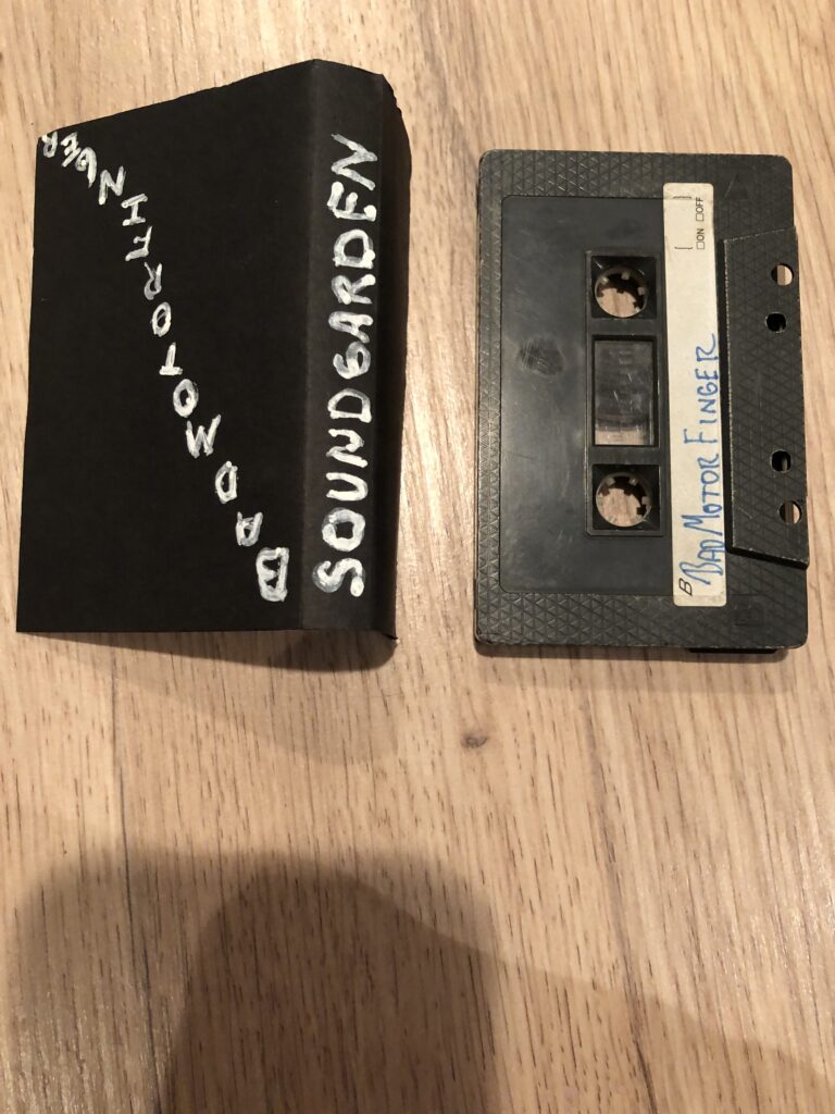 Soundgarden Badmotorfinger cassette
